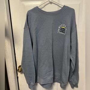 Coastal Swell Men's Crewneck Sweater in Slate Blue pawleys island